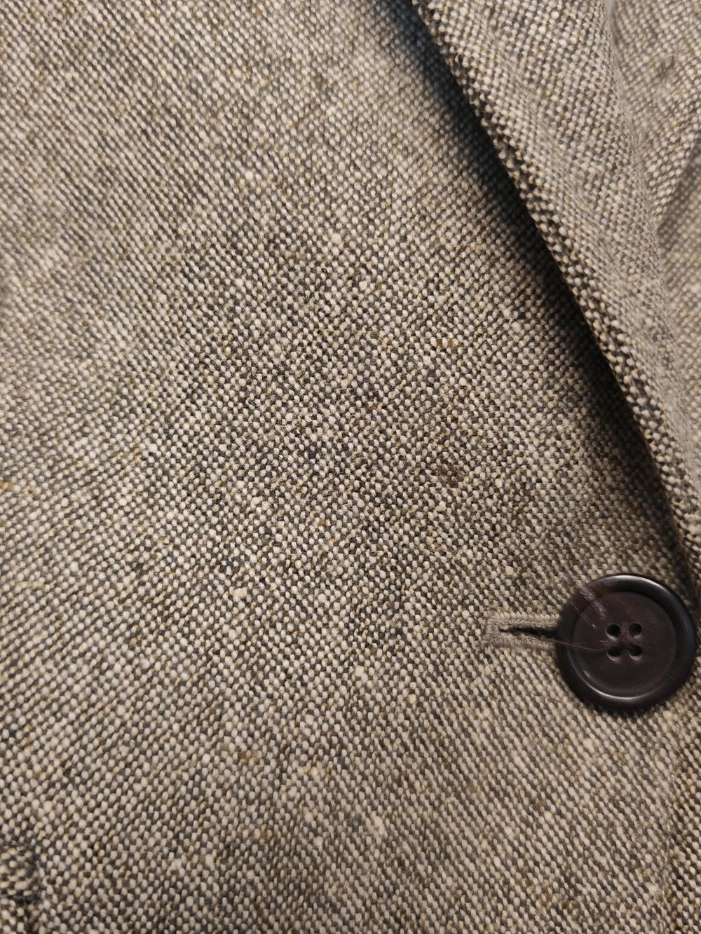 J. Crew Women's Tweed Single-Button Wool Blazer in Heathered Taupe